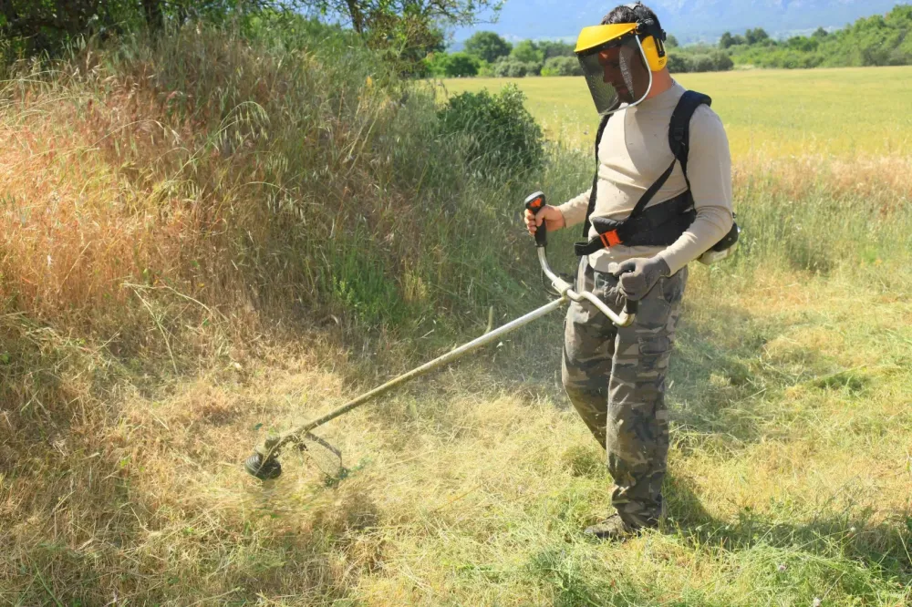 Débroussaillage près de Blain